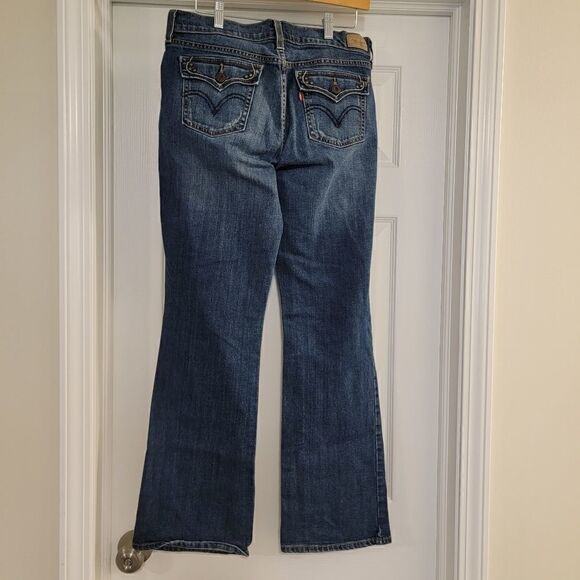 Levi's 515 Bootcut jeans dark blue Size 10M - Picture 2 of 4